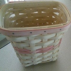 Longaberger breast cancer basket